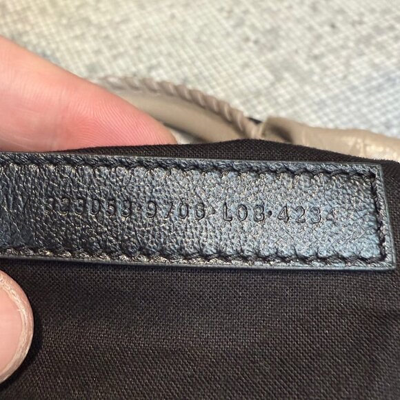 Balenciaga 2024 Beige Arena Leather Medium Le City Bag - Picture 9 of 16